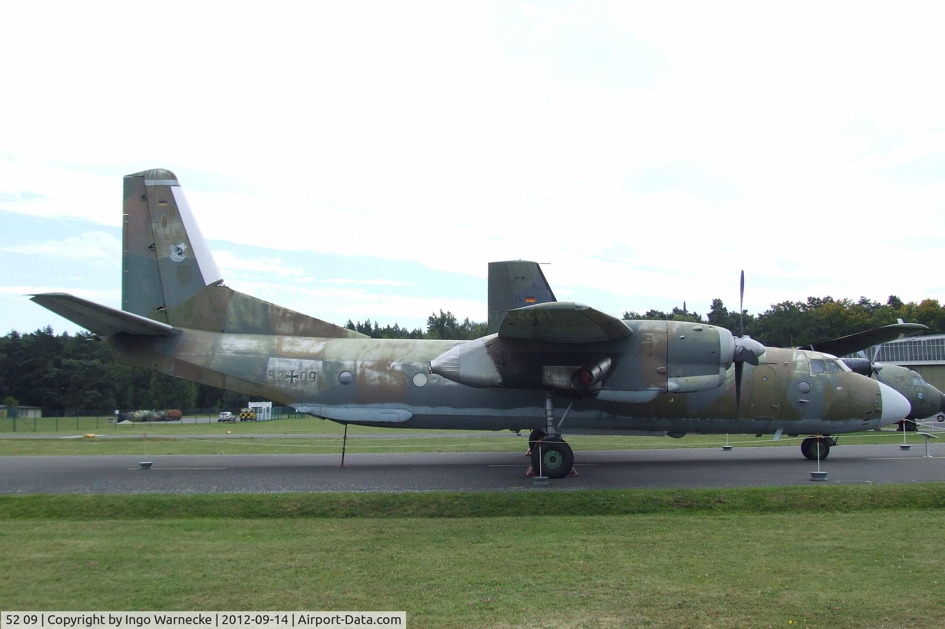 52 09, 1981 Antonov An-26SM C/N 114-02, Antonov An-26SM CURL at the Luftwaffenmuseum, Berlin-Gatow