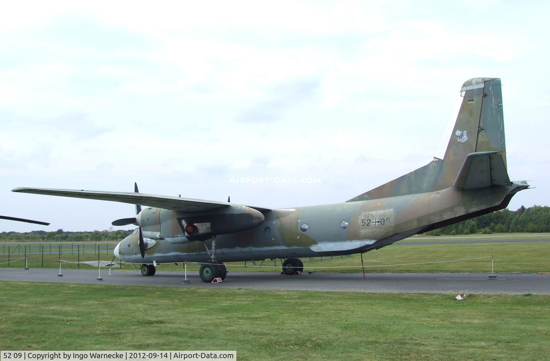 52 09, 1981 Antonov An-26SM C/N 114-02, Antonov An-26SM CURL at the Luftwaffenmuseum, Berlin-Gatow