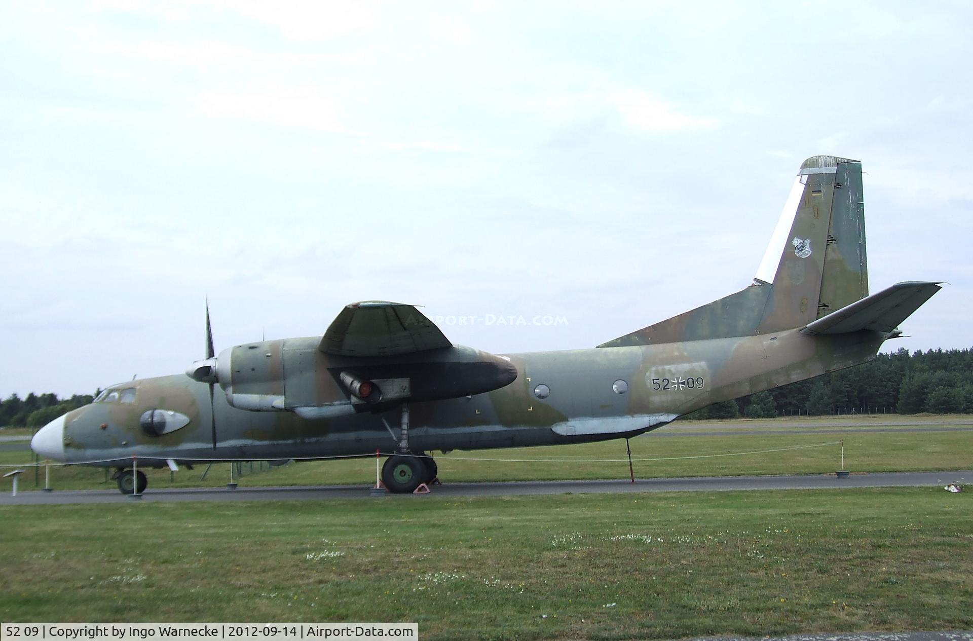52 09, 1981 Antonov An-26SM C/N 114-02, Antonov An-26SM CURL at the Luftwaffenmuseum, Berlin-Gatow