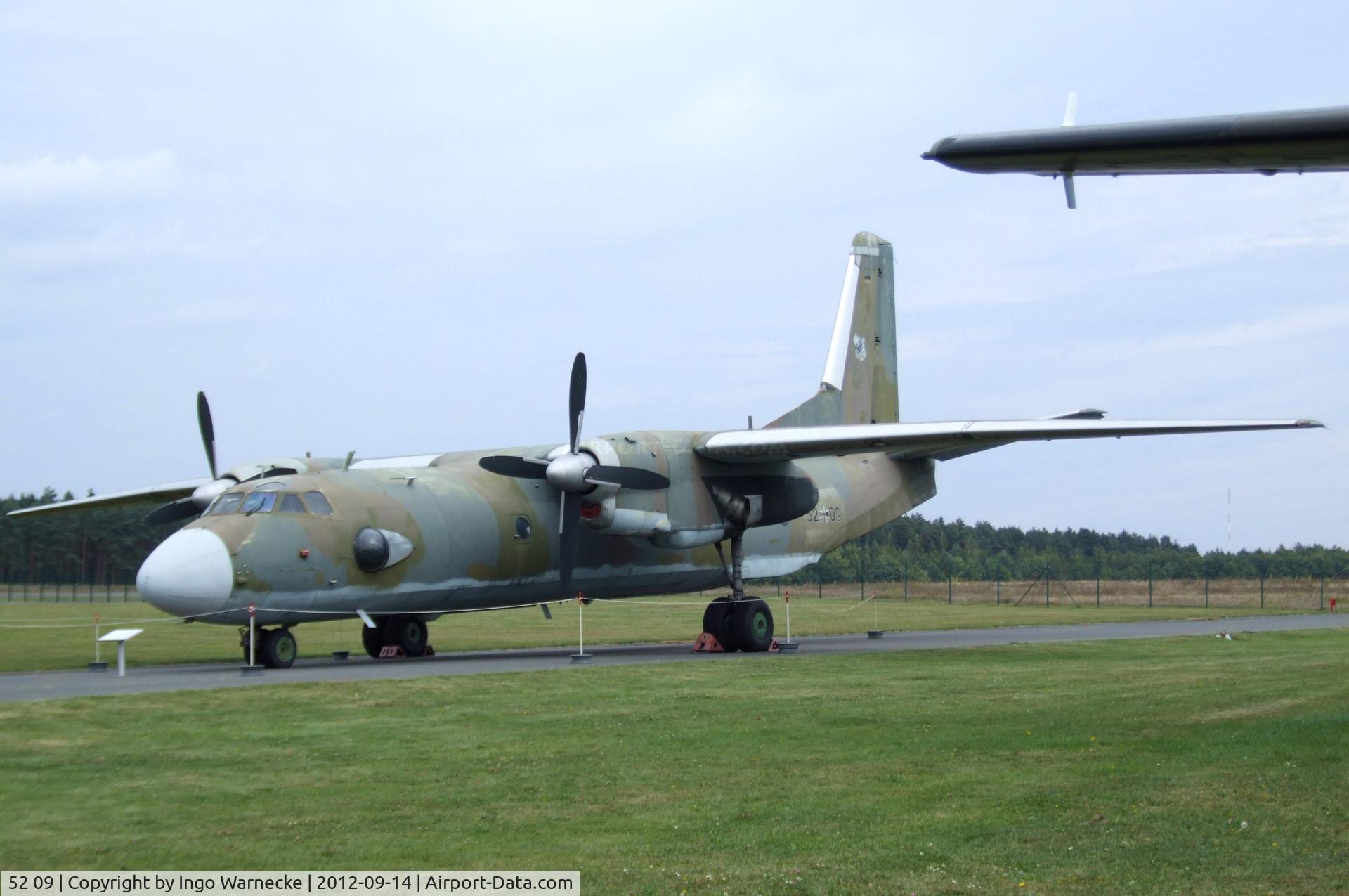 52 09, 1981 Antonov An-26SM C/N 114-02, Antonov An-26SM CURL at the Luftwaffenmuseum, Berlin-Gatow