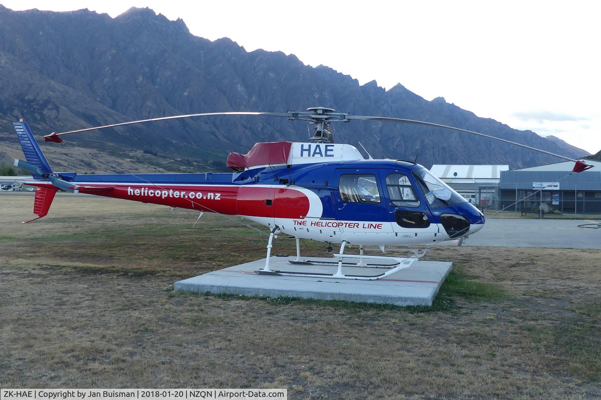 ZK-HAE, Eurocopter AS-350B-2 Ecureuil Ecureuil C/N 3625, The Helicopter Line