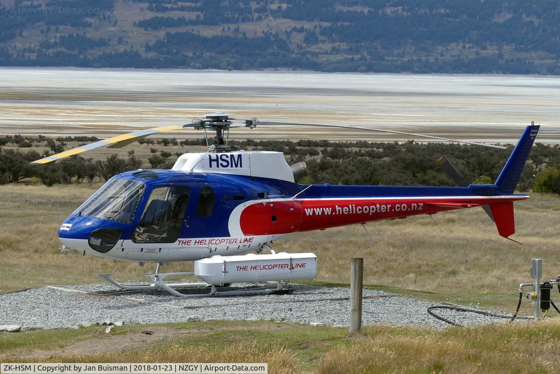 ZK-HSM, Eurocopter AS-350B-2 Ecureuil Ecureuil C/N 3529, The Helicopter Line