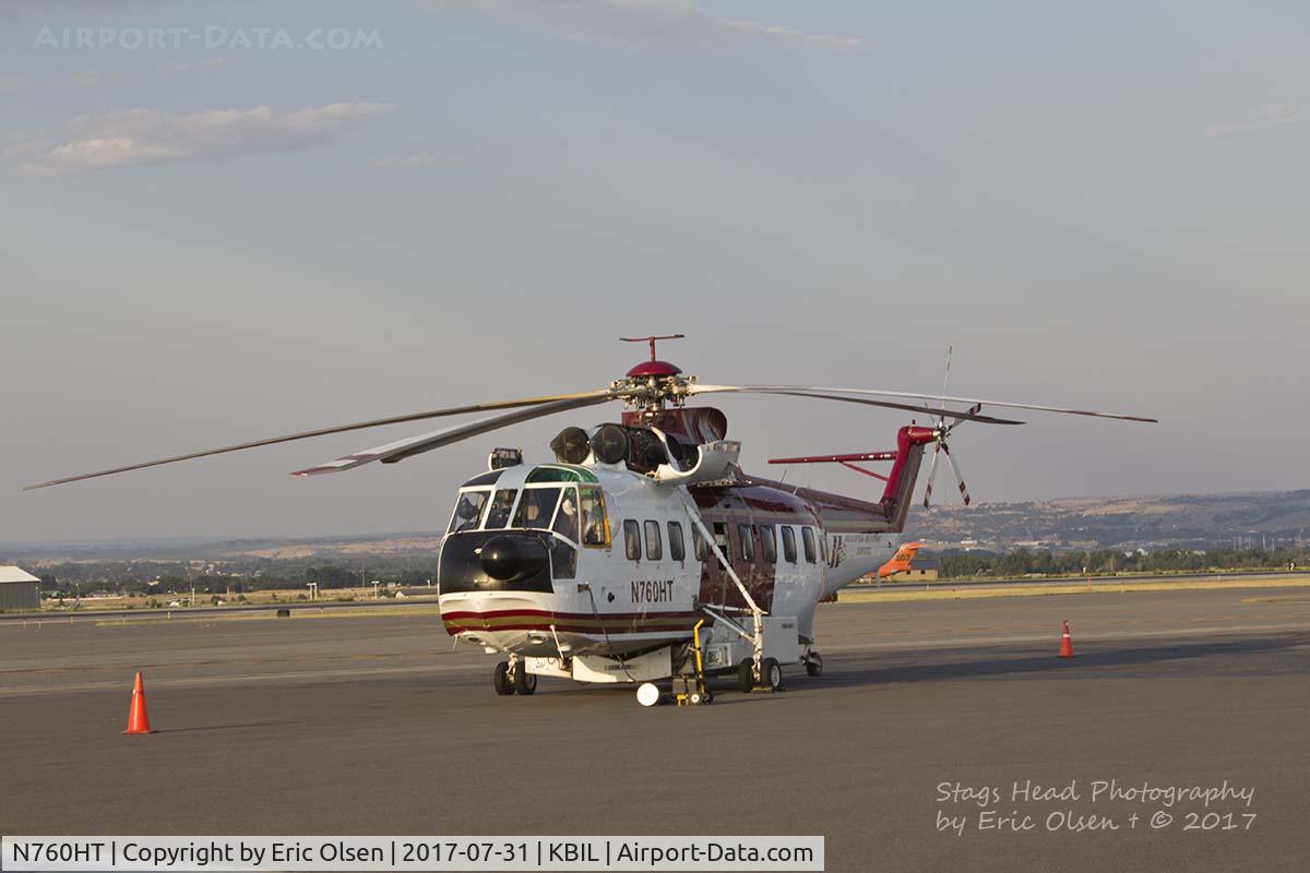 N760HT, 1976 Sikorsky S-61N C/N 61811, Sikorsky S-61N in Billings, Mt