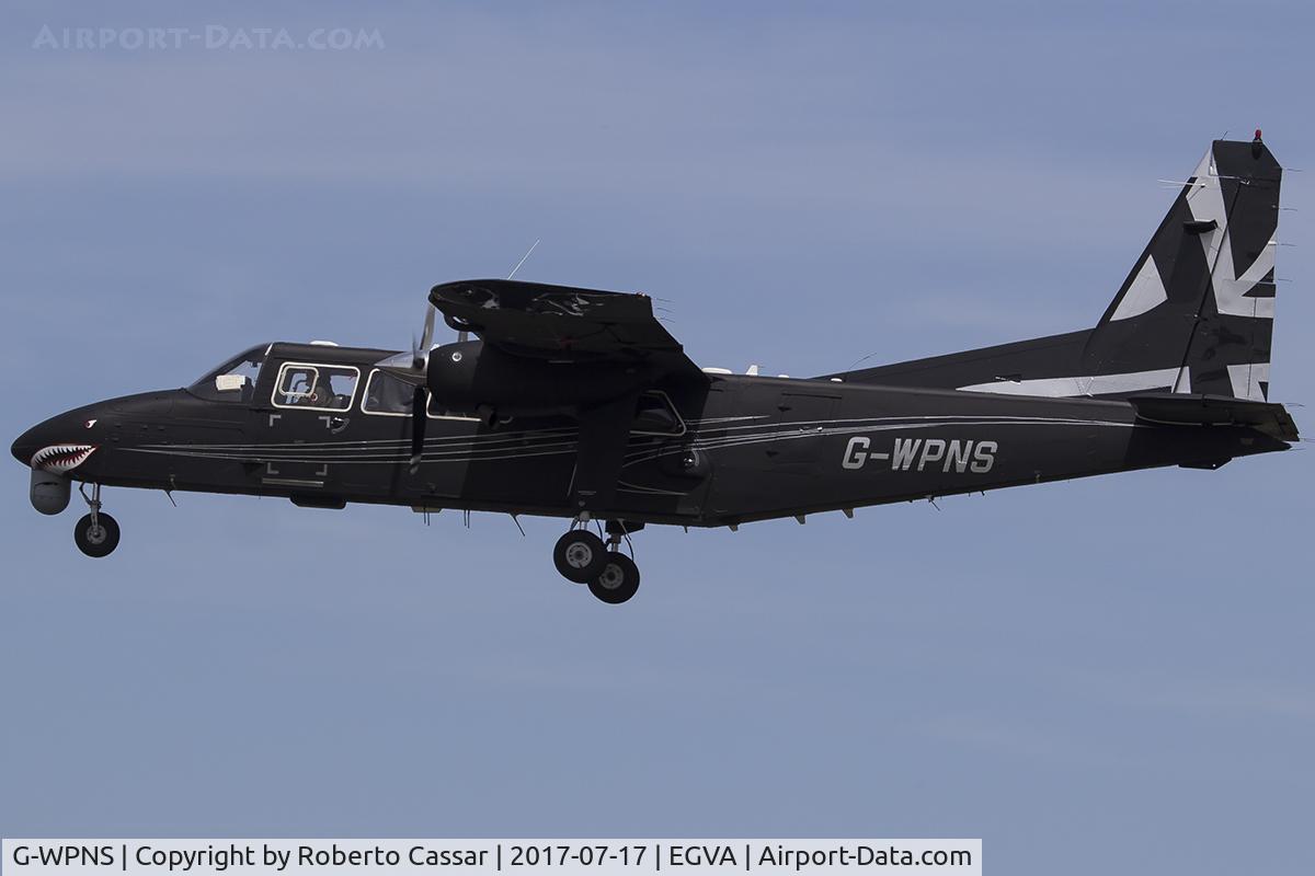 G-WPNS, 2002 Pilatus Britten-Norman BN-2T-4S Defender 4000 C/N 4011, Royal International Air Tattoo 2017