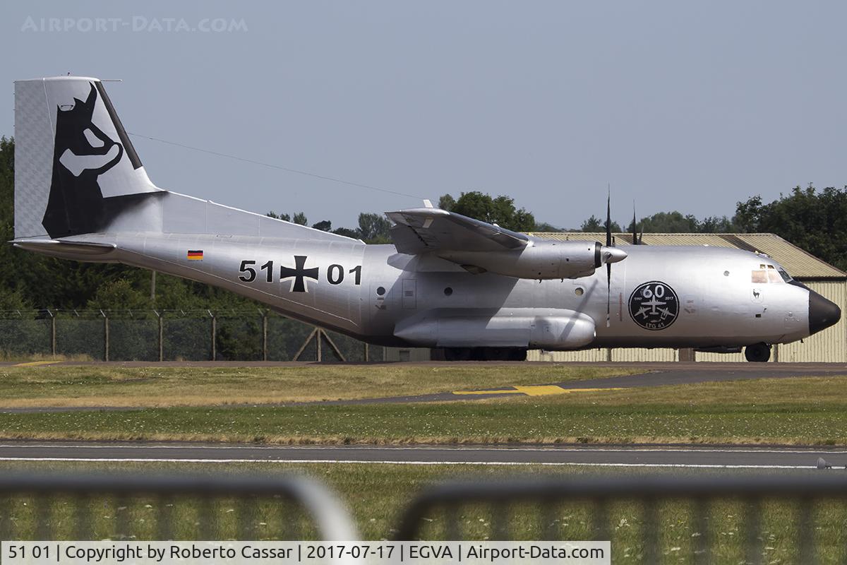 51 01, Transall C-160D C/N D138, Royal International Air Tattoo 2017