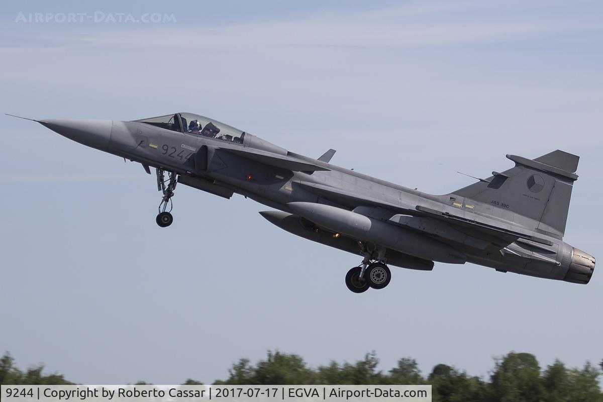 9244, Saab JAS-39C Gripen C/N 39244, Royal International Air Tattoo 2017