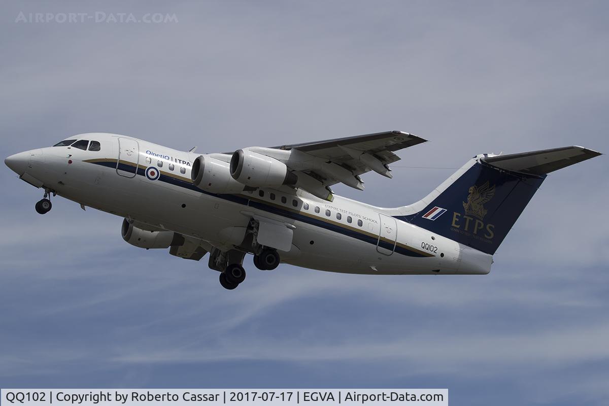 QQ102, 1994 British Aerospace Avro 146-RJ70 C/N E1254, Royal International Air Tattoo 2017
