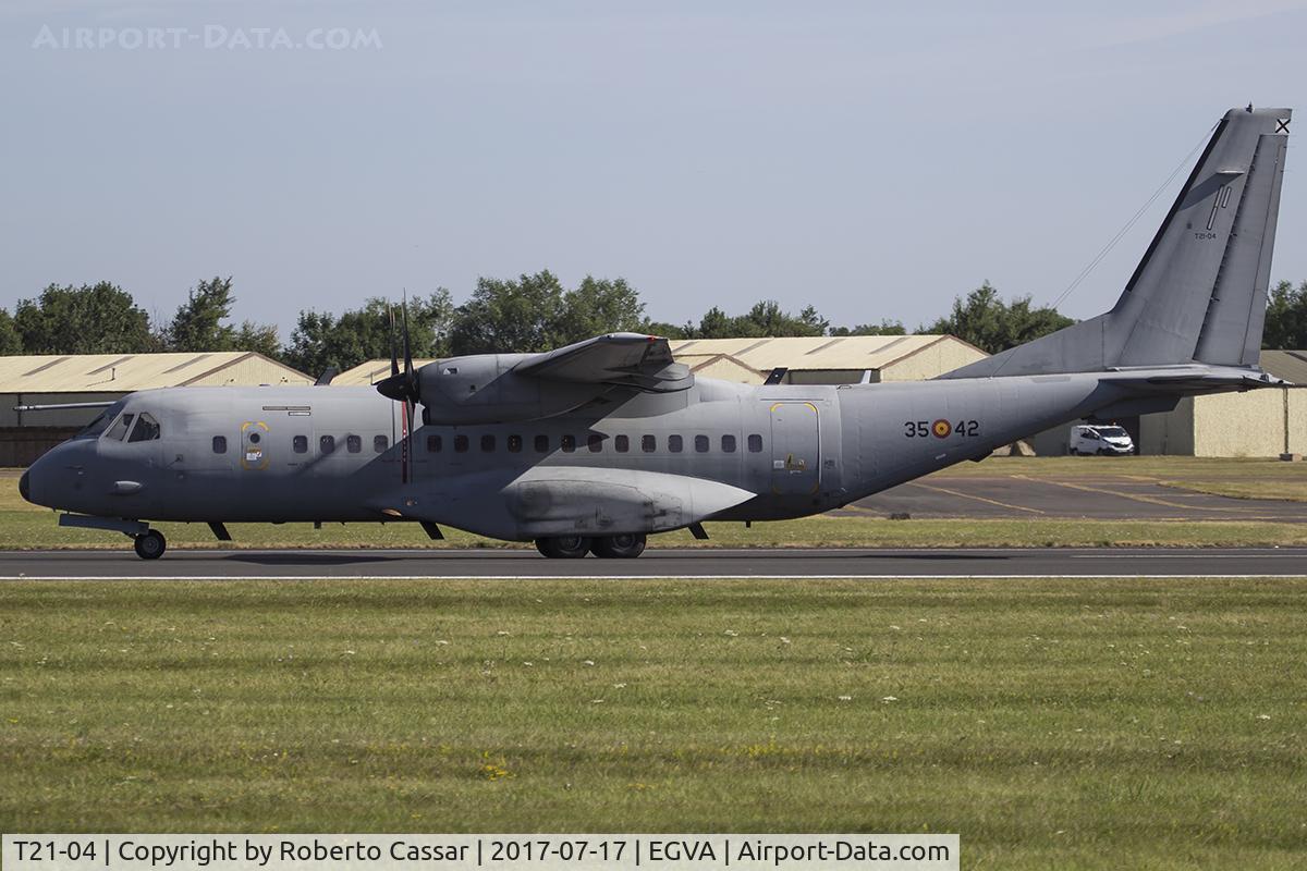 T21-04, 2003 CASA C-295M C/N EA03-04-005, Royal International Air Tattoo 2017