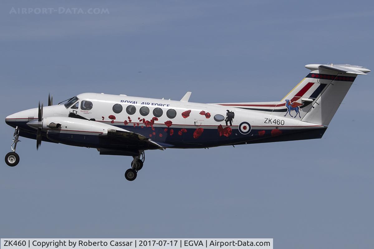 ZK460, 2009 Hawker Beechcraft B200GT Super King Air C/N BY-90, Royal International Air Tattoo 2017