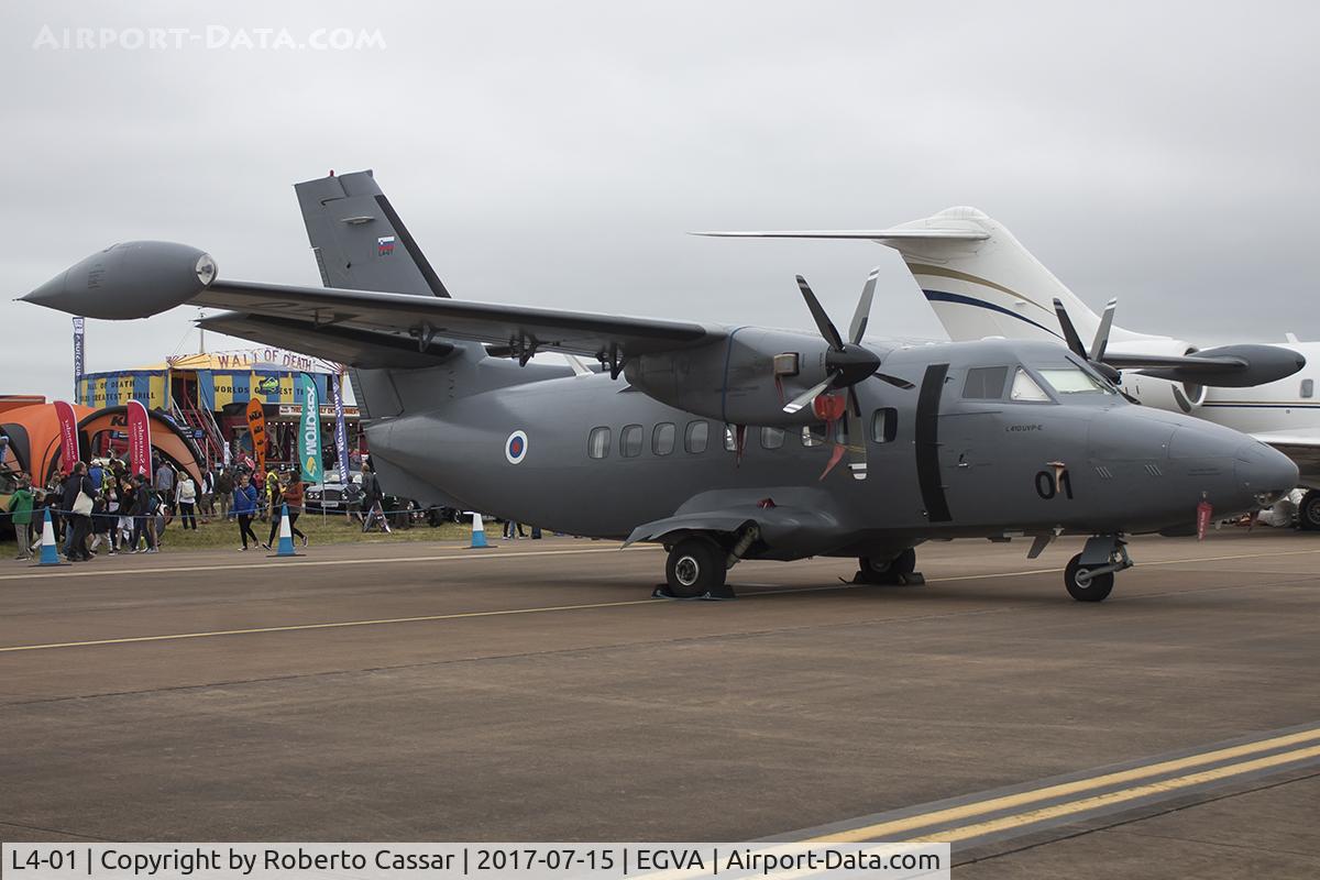 L4-01, 1991 Let L-410UVP-E Turbolet C/N 912606, Royal International Air Tattoo 2017