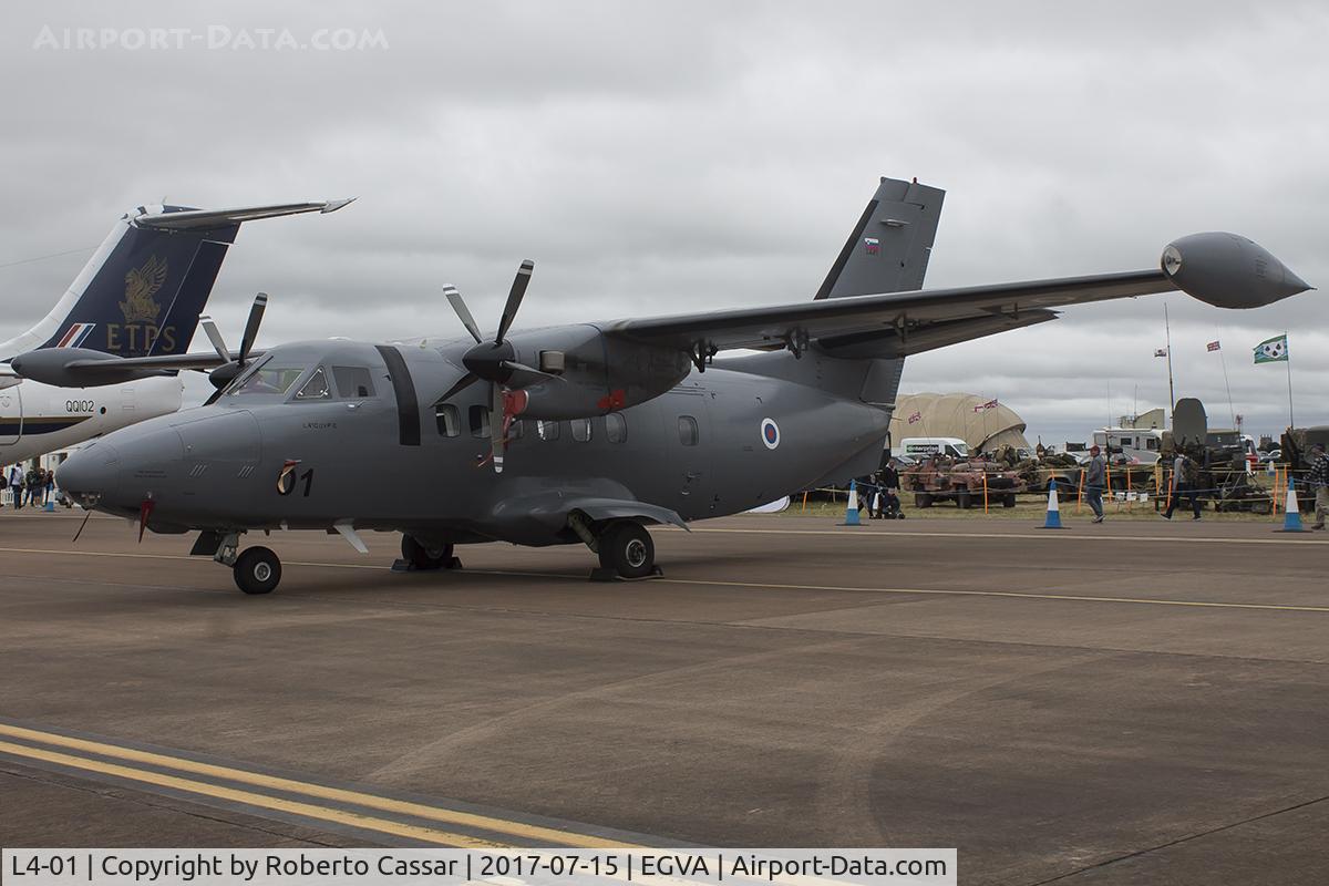 L4-01, 1991 Let L-410UVP-E Turbolet C/N 912606, Royal International Air Tattoo 2017