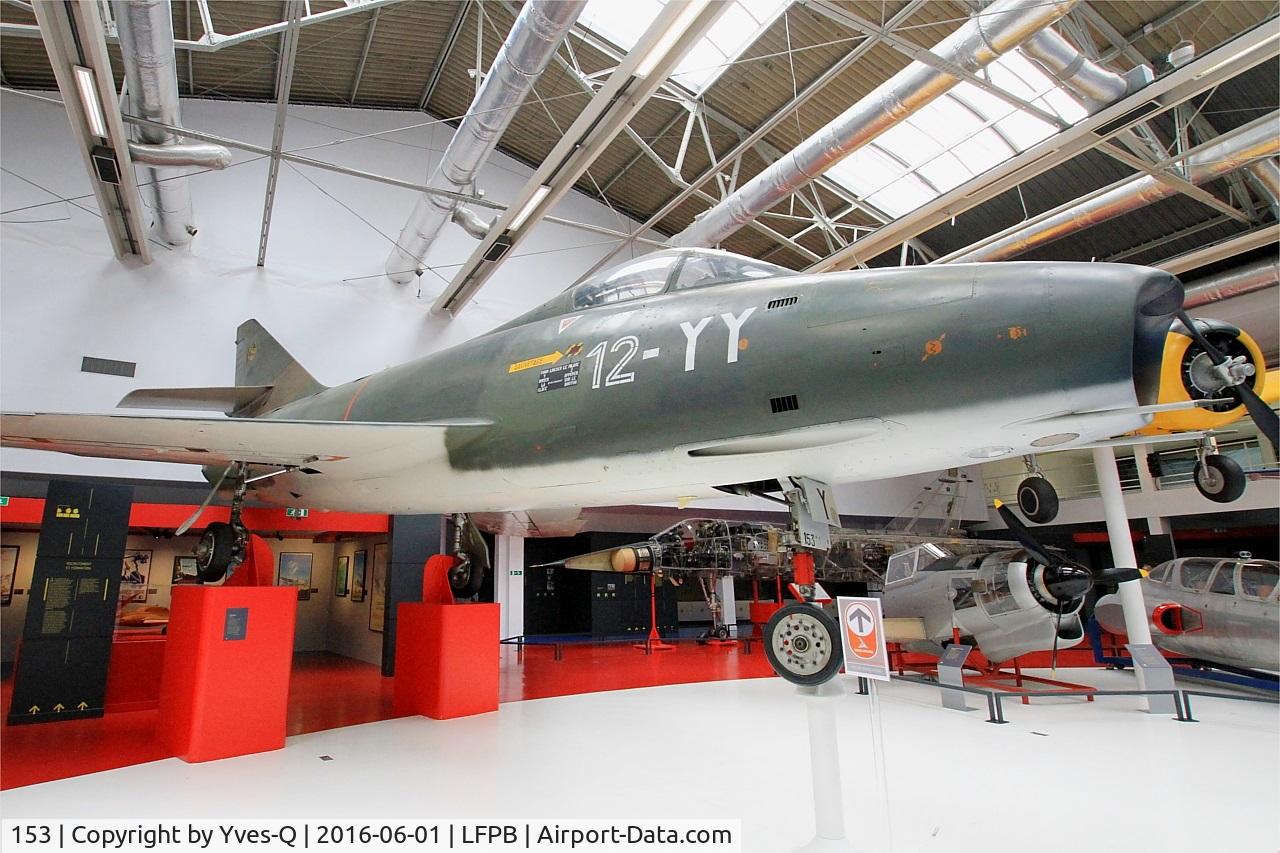 153, Dassault Super Mystere B.2 C/N 153, Dassault Super Mystere B.2, Exibited at Air & Space Museum Paris-Le Bourget (LFPB)