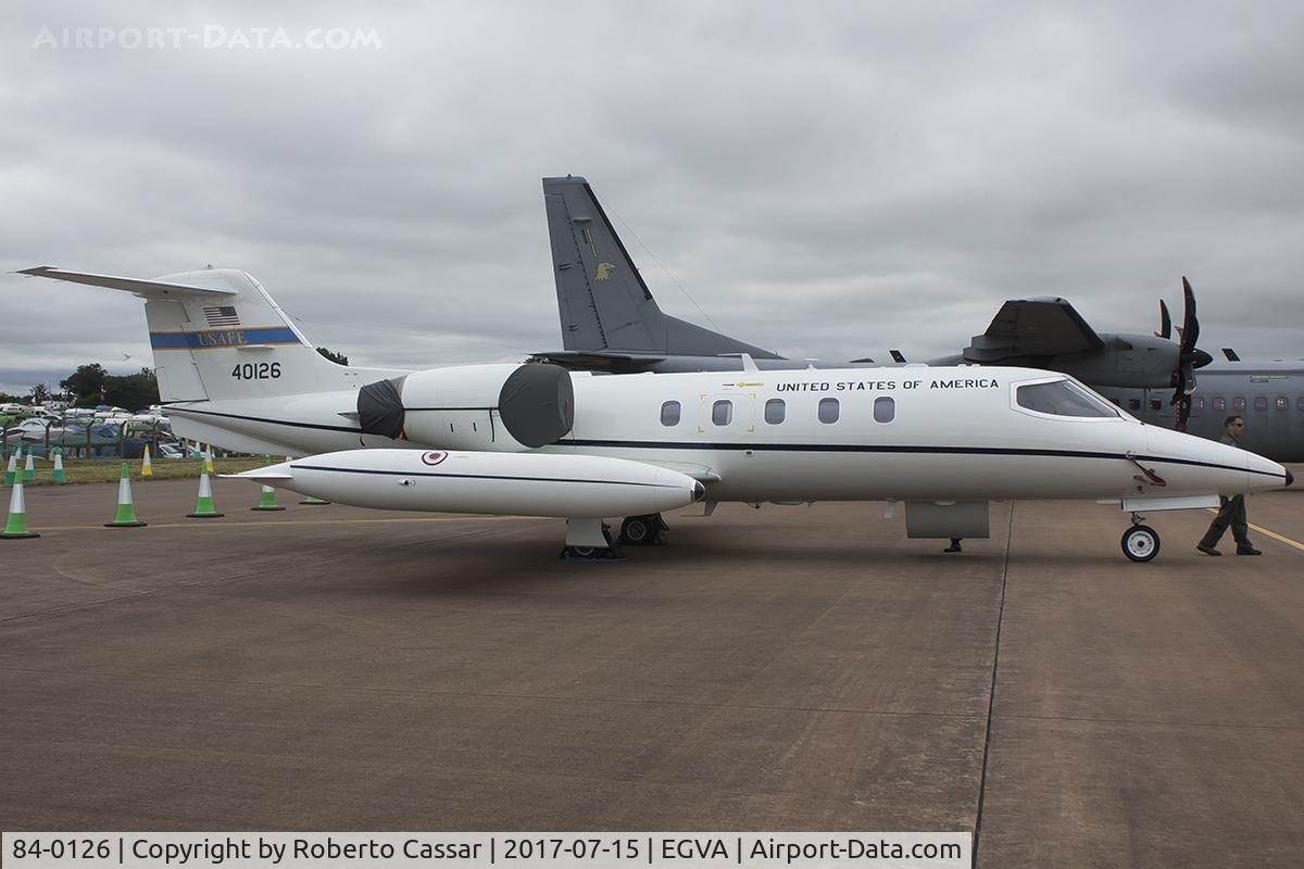 84-0126, 1984 Gates Learjet C-21A C/N 35A-572, Royal International Air Tattoo 2017