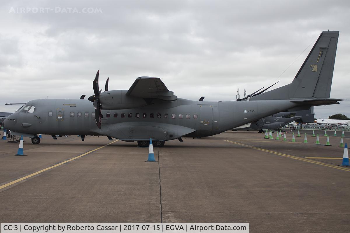 CC-3, 2011 CASA CN-295M C/N S-086, Royal International Air Tattoo 2017