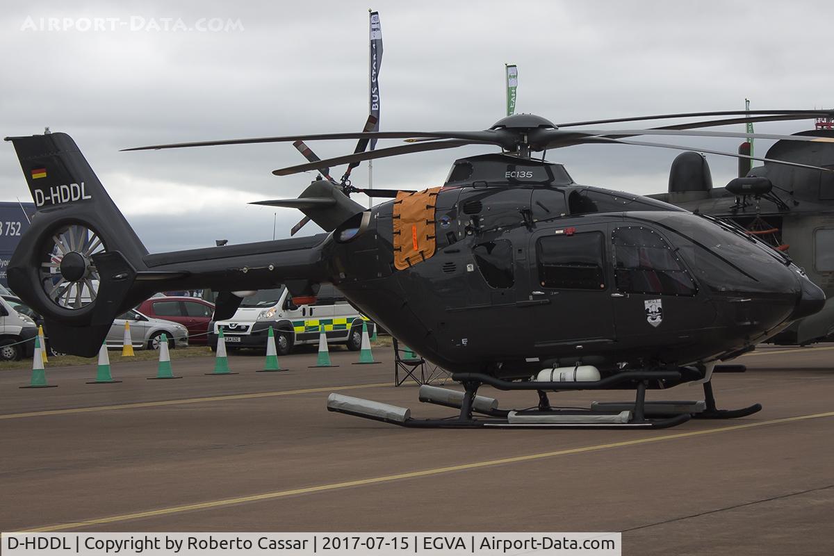 D-HDDL, 2015 Eurocopter EC-135P2+ C/N 1200, Royal International Air Tattoo 2017