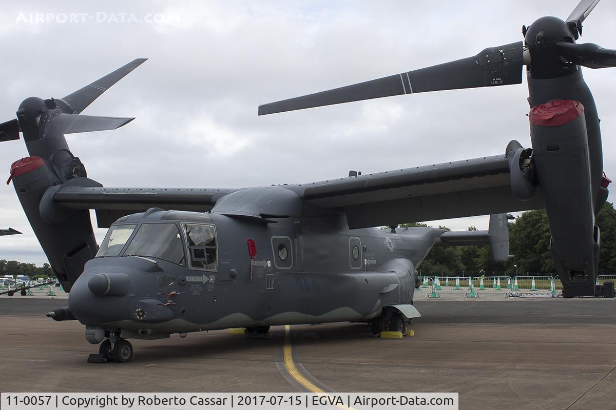11-0057, 2011 Bell-Boeing CV-22B Osprey C/N D1038, Royal International Air Tattoo 2017