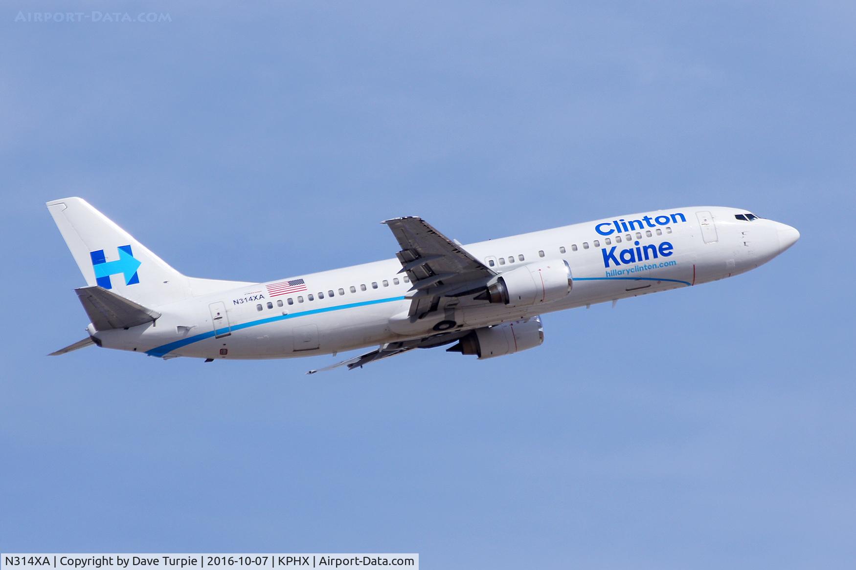 N314XA, 1991 Boeing 737-484 C/N 25314, The livery will probably not be painted again.