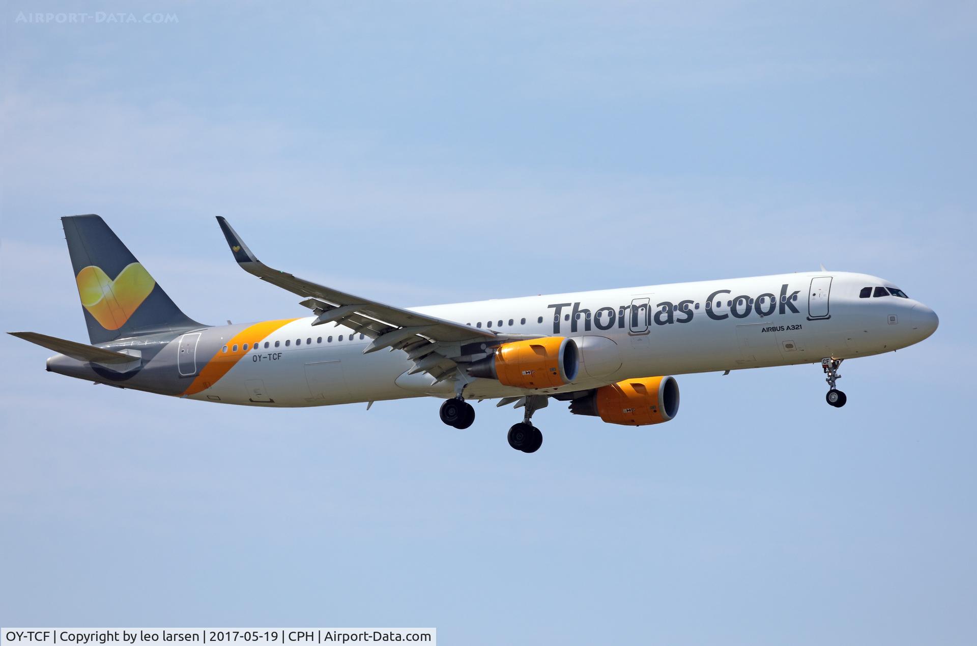 OY-TCF, 2014 Airbus A321-211 C/N 6351, Copenhagen 19.5.2017