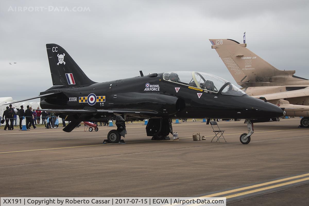 XX191, 1977 Hawker Siddeley Hawk T.1A C/N 038/312038, Royal International Air Tattoo 2017