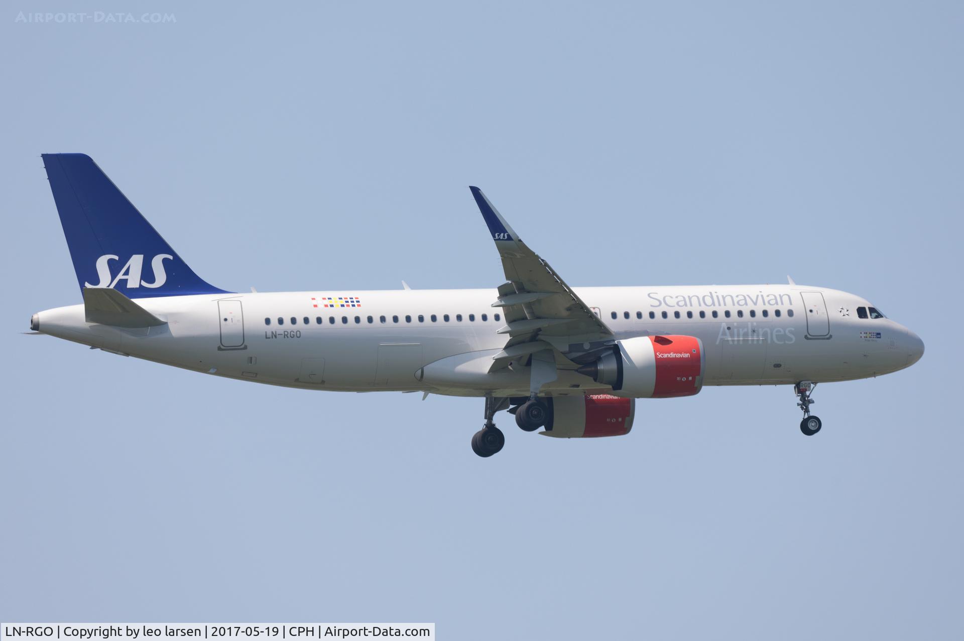 LN-RGO, 2016 Airbus A320-251N C/N 7352, Copenhagen 19.5.2017