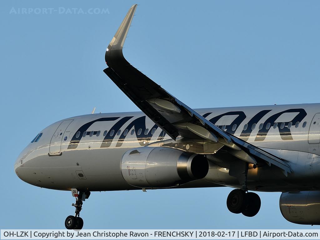 OH-LZK, 2014 Airbus A321-231 C/N 5961, Finnair, Lanzarote (ACE) to Bordeaux (BOD)	AY1700