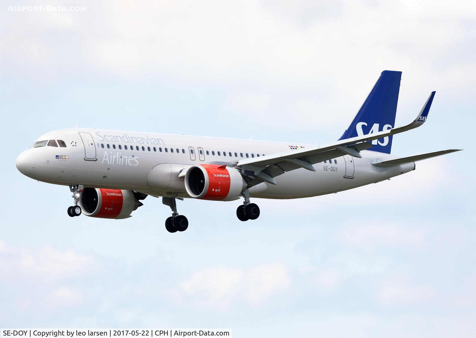 SE-DOY, 2017 Arbus A320-251N C/N 7499, Copenhagen 22.5.2017