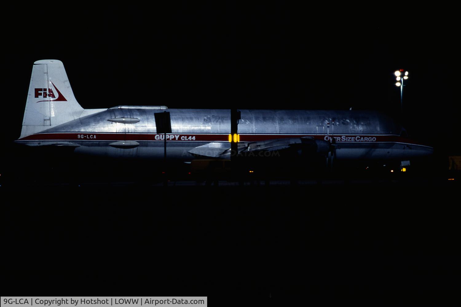 9G-LCA, 1969 Canadair CL-44-0 Skymonster C/N 16, Extremely rare visitor