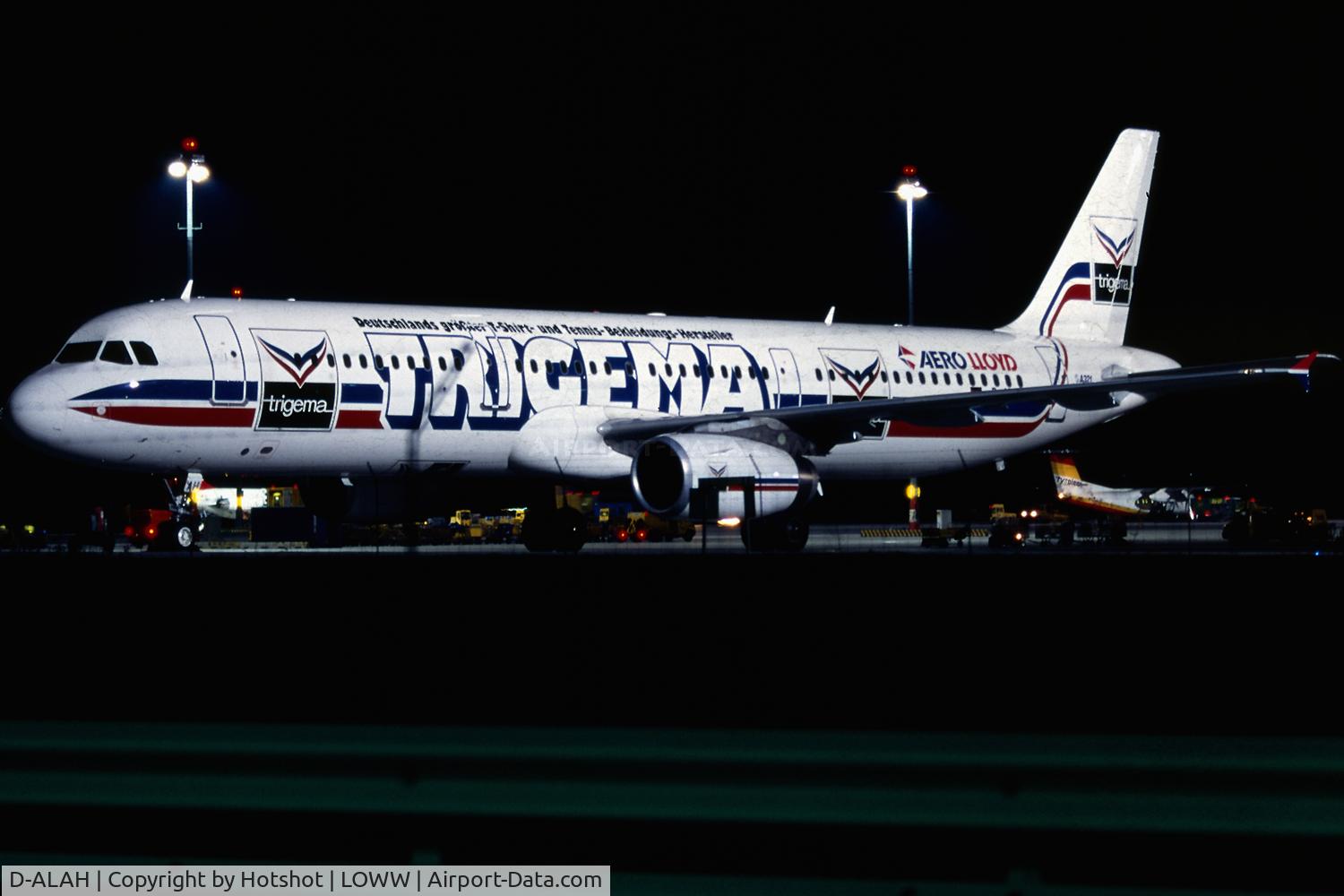 D-ALAH, 1998 Airbus A321-231 C/N 792, Rare visitor