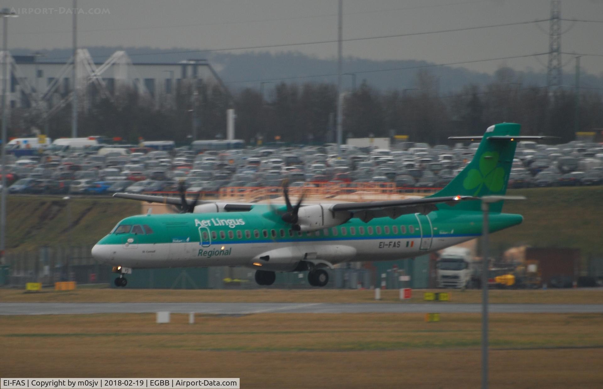 EI-FAS, 2013 ATR 72-600 (72-212A) C/N 1083, Taken from Freeport Carpark