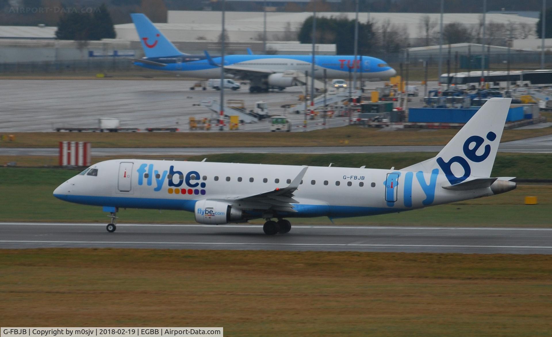 G-FBJB, 2011 Embraer 175STD (ERJ-170-200) C/N 17000327, Taken from Freeport Carpark