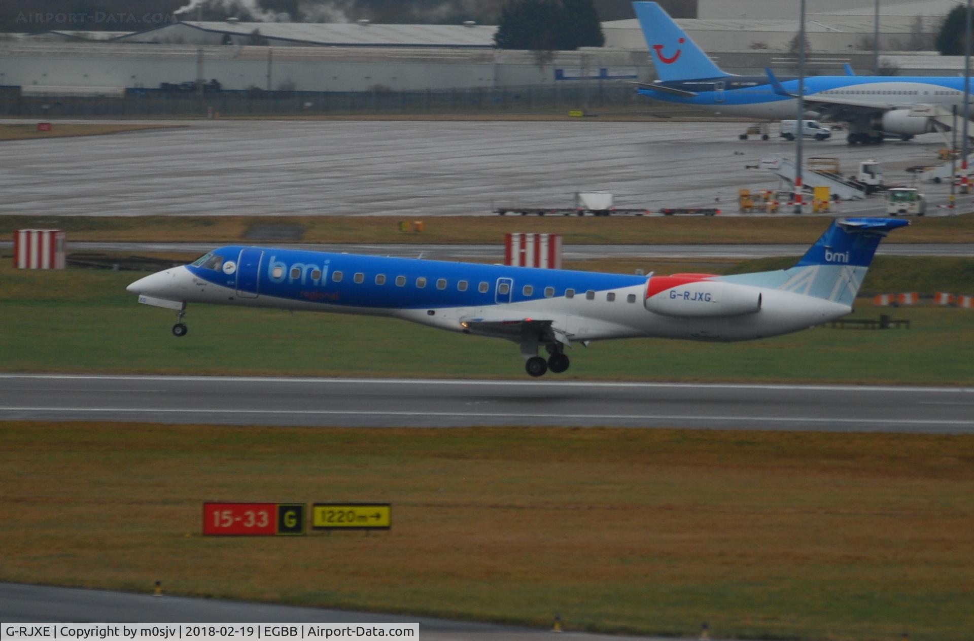 G-RJXE, 2000 Embraer EMB-145EP (ERJ-145EP) C/N 145245, Taken from Freeport Carpark