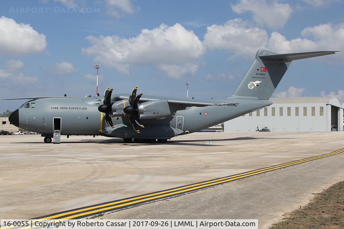 16-0055, 2017 Airbus A400M-180 Atlas C/N 055, Malta International Airshow 2017