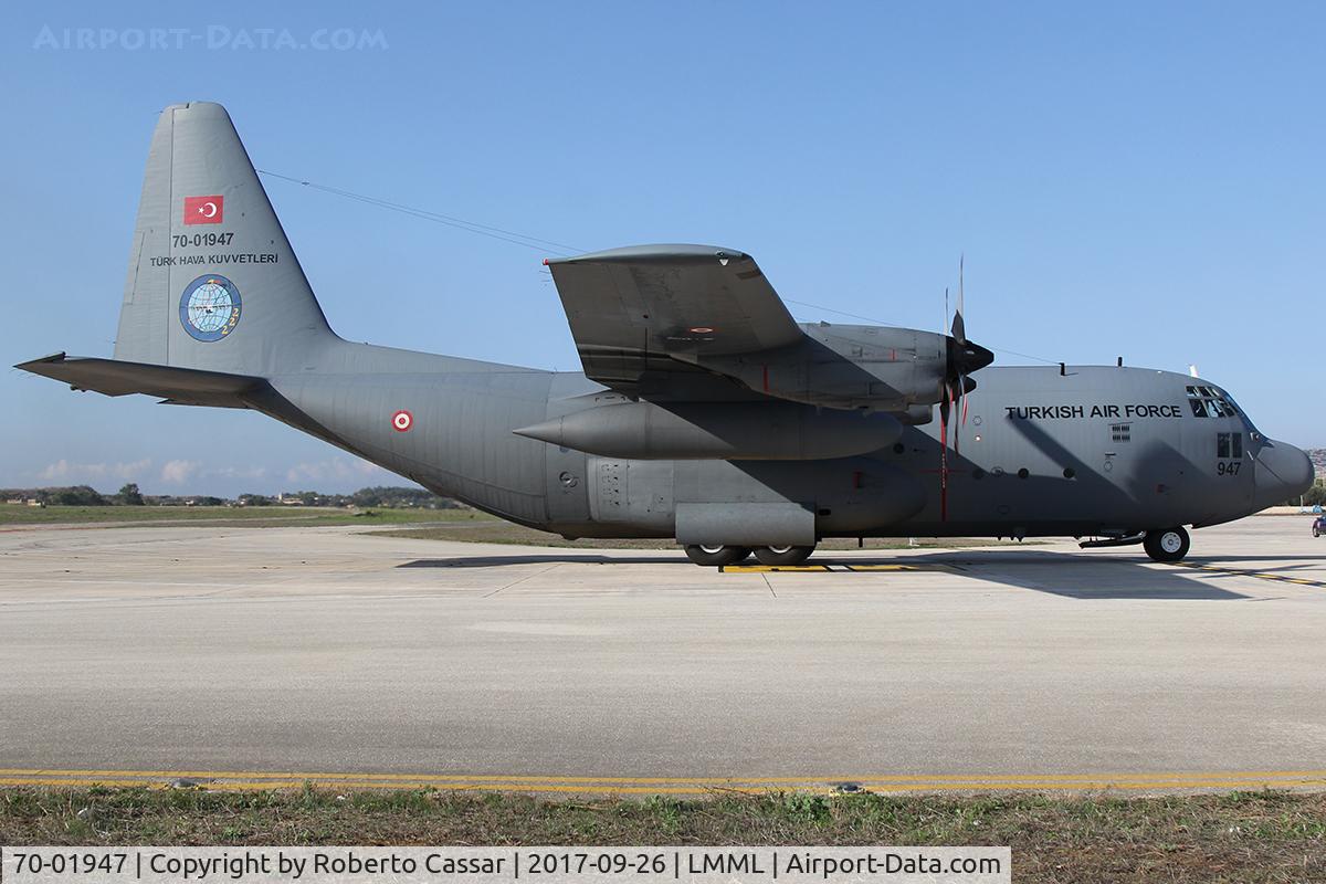 70-01947, Lockheed C-130E Hercules C/N 382-4427, Malta International Airshow 2017