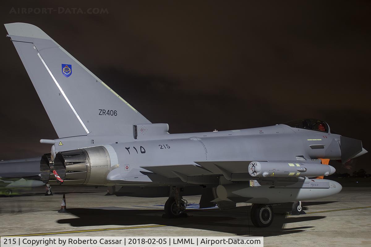 215, 2018 Eurofighter EF-2000 Typhoon C/N NS006, Park 4