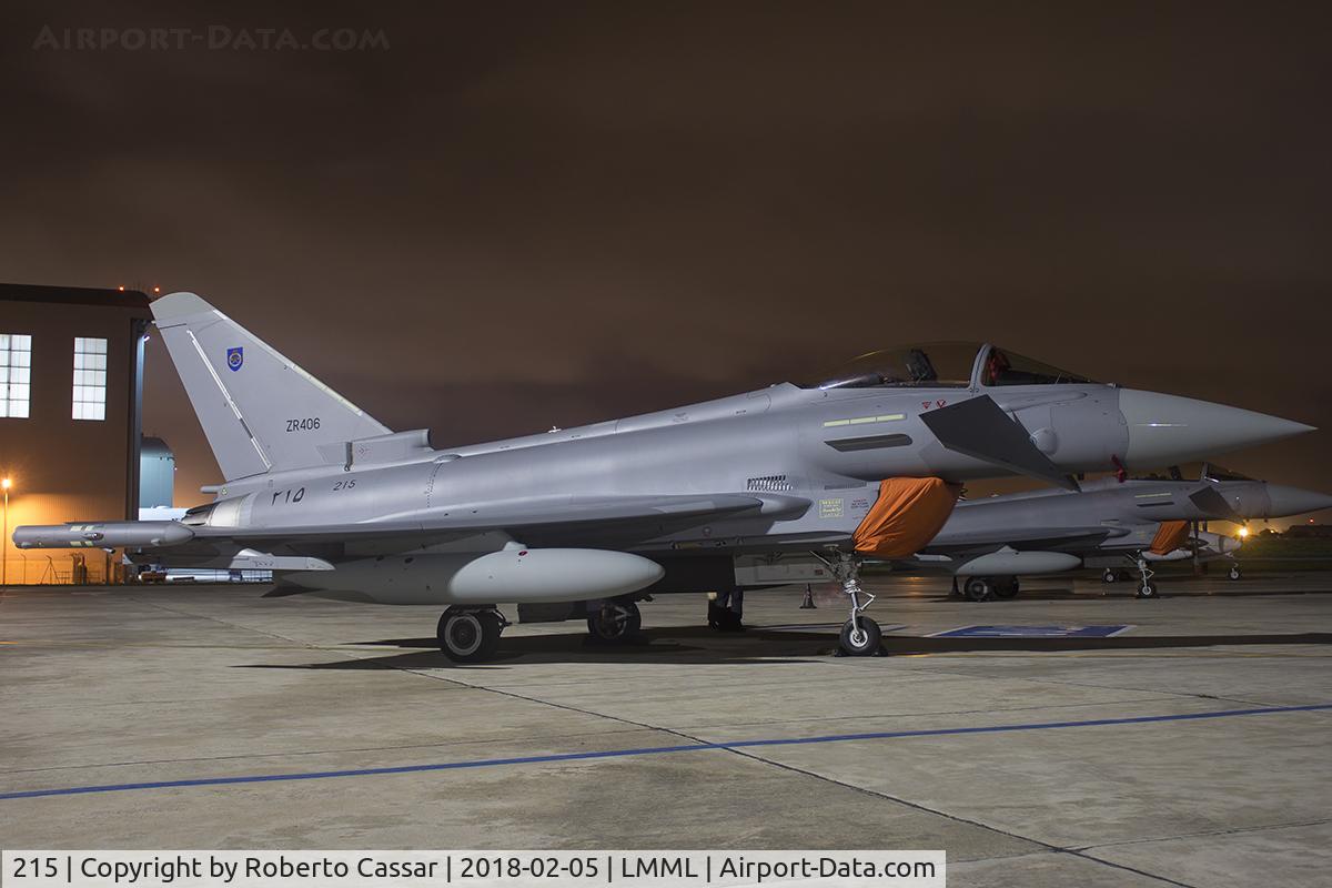 215, 2018 Eurofighter EF-2000 Typhoon C/N NS006, Park 4
