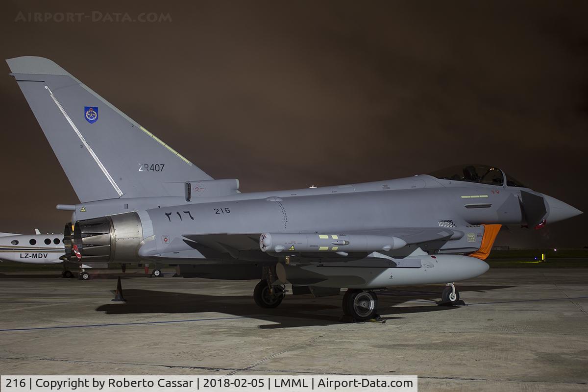 216, Eurofighter Typhoon EF2000 C/N NS007, Park 4