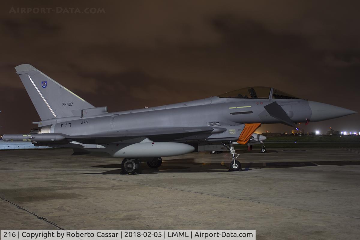 216, Eurofighter Typhoon EF2000 C/N NS007, Park 4