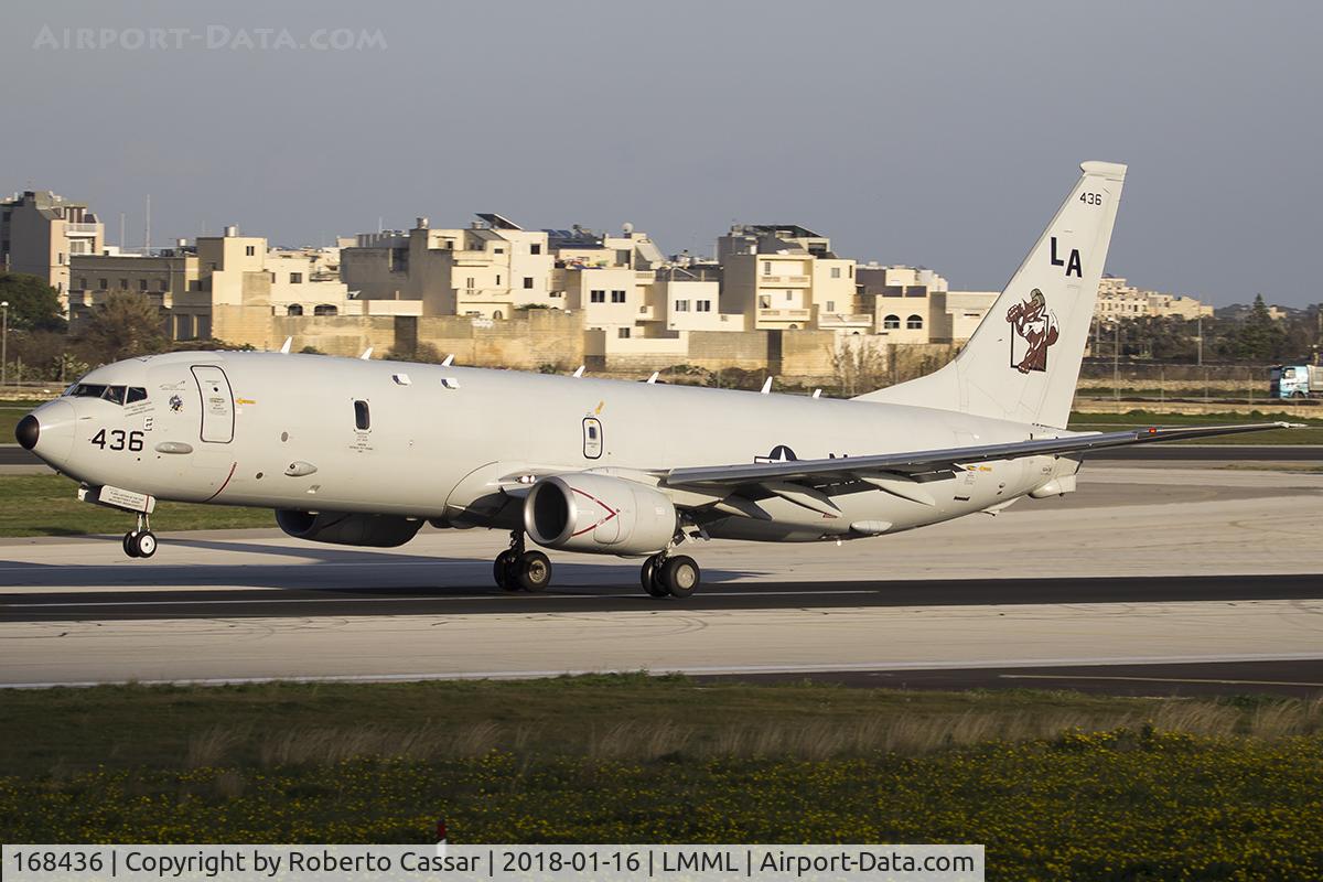168436, 2012 Boeing P-8A Poseidon C/N 40816, Runway 31