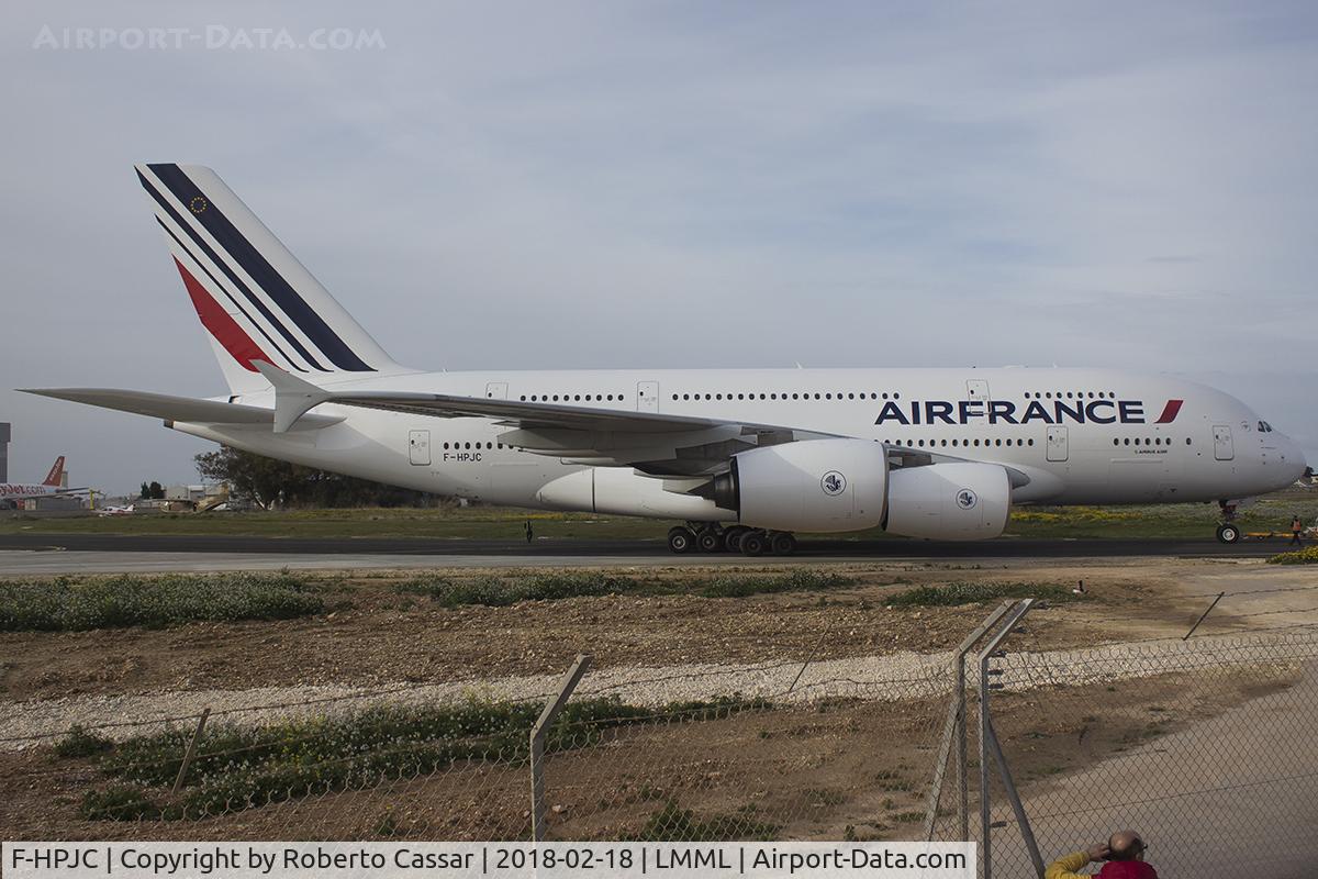 F-HPJC, 2009 Airbus A380-861 C/N 043, Safi Apron