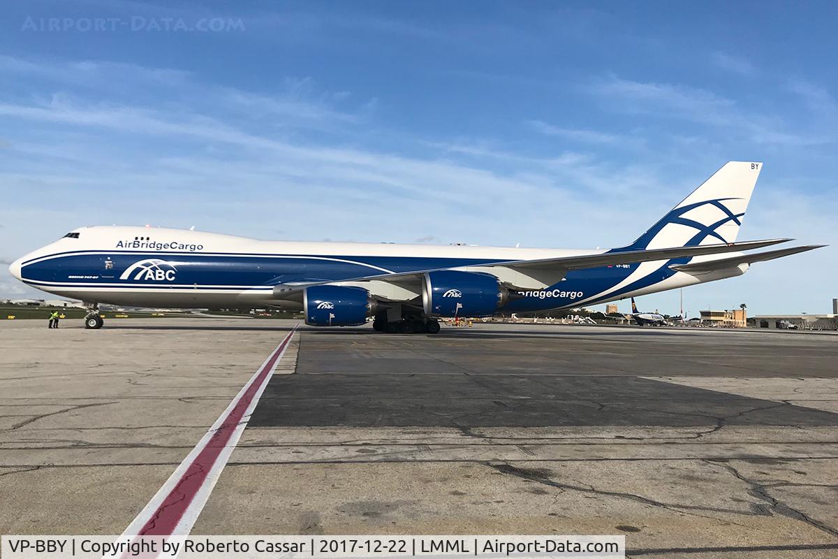 VP-BBY, 2017 Boeing 747-8F C/N 63781, Park 9