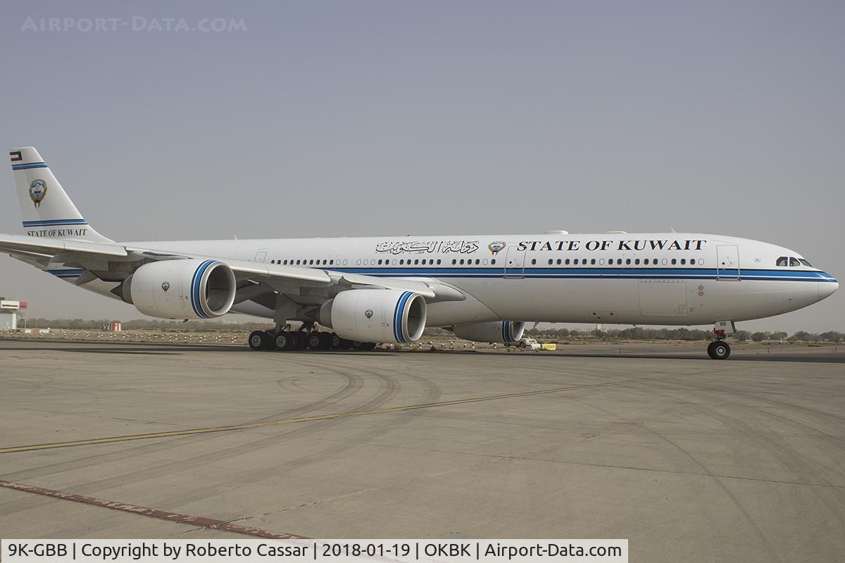 9K-GBB, 2010 Airbus A340-542 C/N 1102, Kuwait Aviation Show 2018