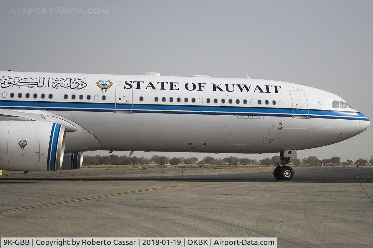 9K-GBB, 2010 Airbus A340-542 C/N 1102, Kuwait Aviation Show 2018
