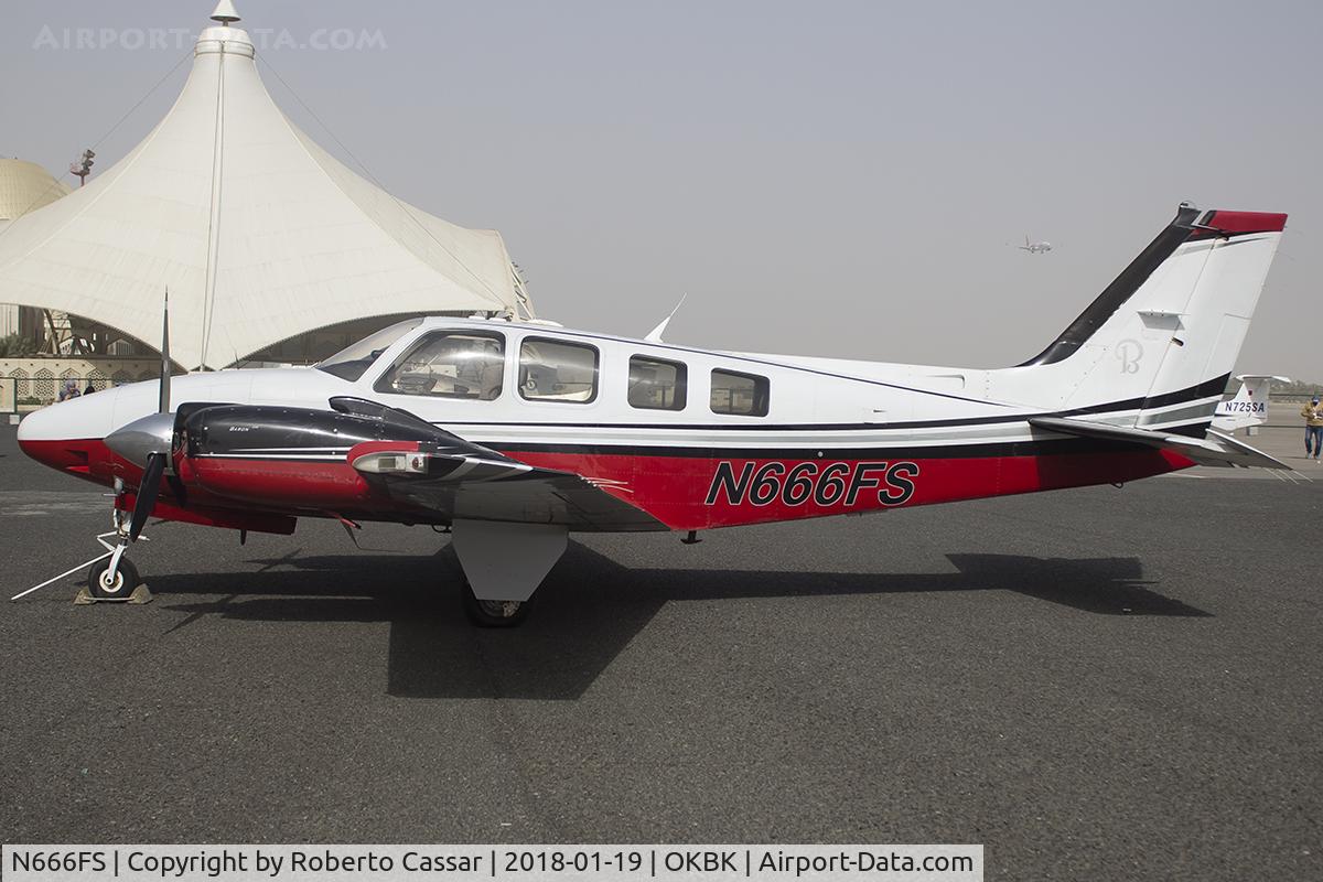 N666FS, 2008 Hawker Beechcraft Corp G58 Baron C/N TH-2237, Kuwait Aviation Show 2018