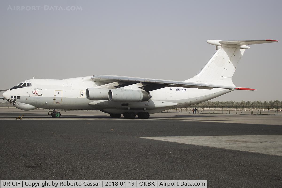 UR-CIF, 1992 Ilyushin IL-76TD C/N 1023412395, Kuwait Aviation Show 2018