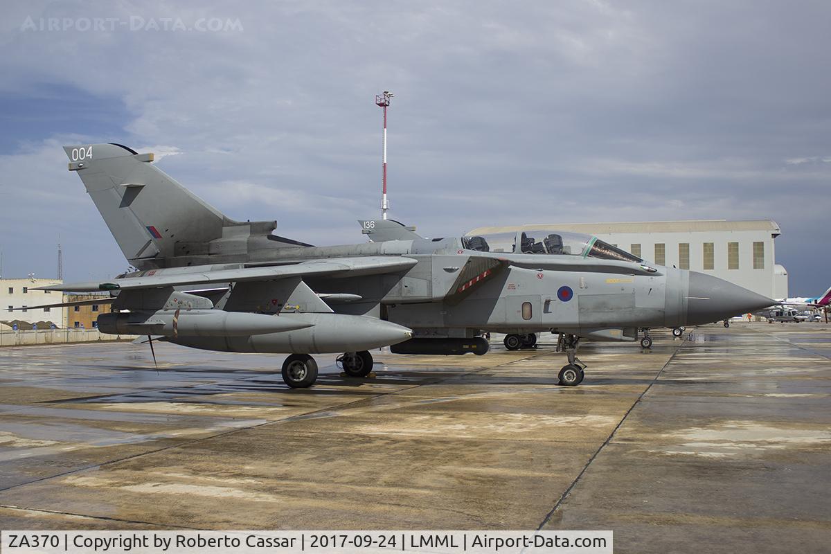ZA370, 1982 Panavia Tornado GR.4A C/N 168/BS052/3084, Malta International Airshow 2017