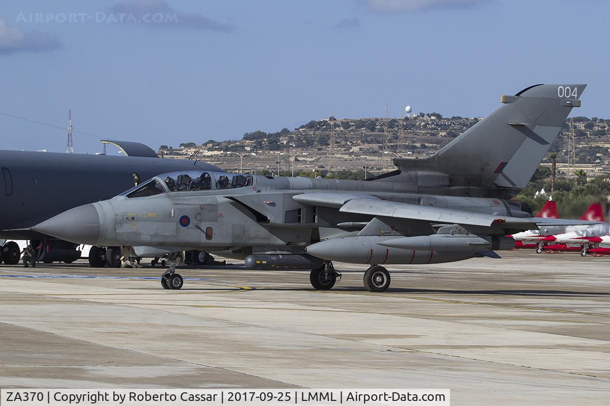 ZA370, 1982 Panavia Tornado GR.4A C/N 168/BS052/3084, Malta International Airshow 2017