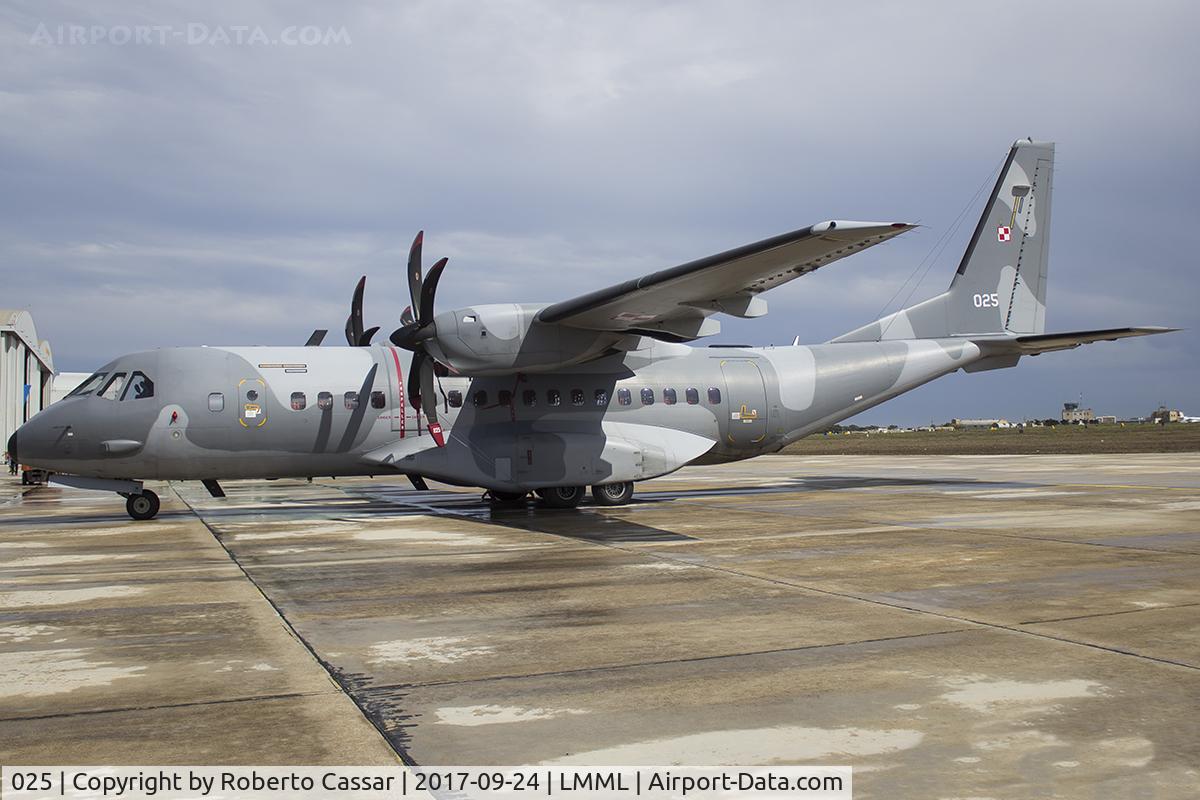 025, CASA C-295M C/N S-025, Malta International Airshow 2017
