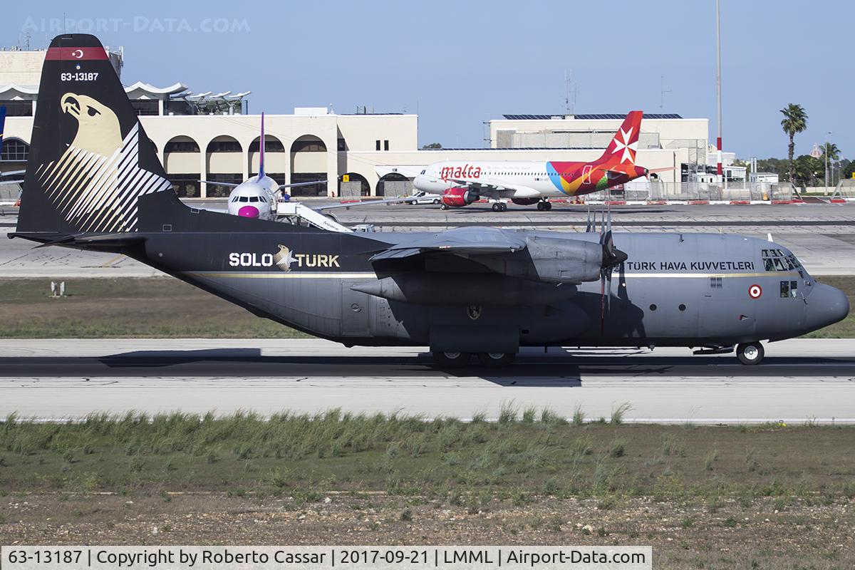 63-13187, 1964 Lockheed C-130E Hercules C/N 382-4012, Malta International Airshow 2017