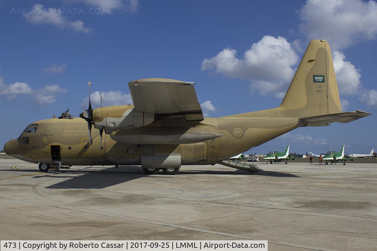 473, Lockheed C-130H Hercules (L-382) C/N 382-5235, Malta International Airshow 2017