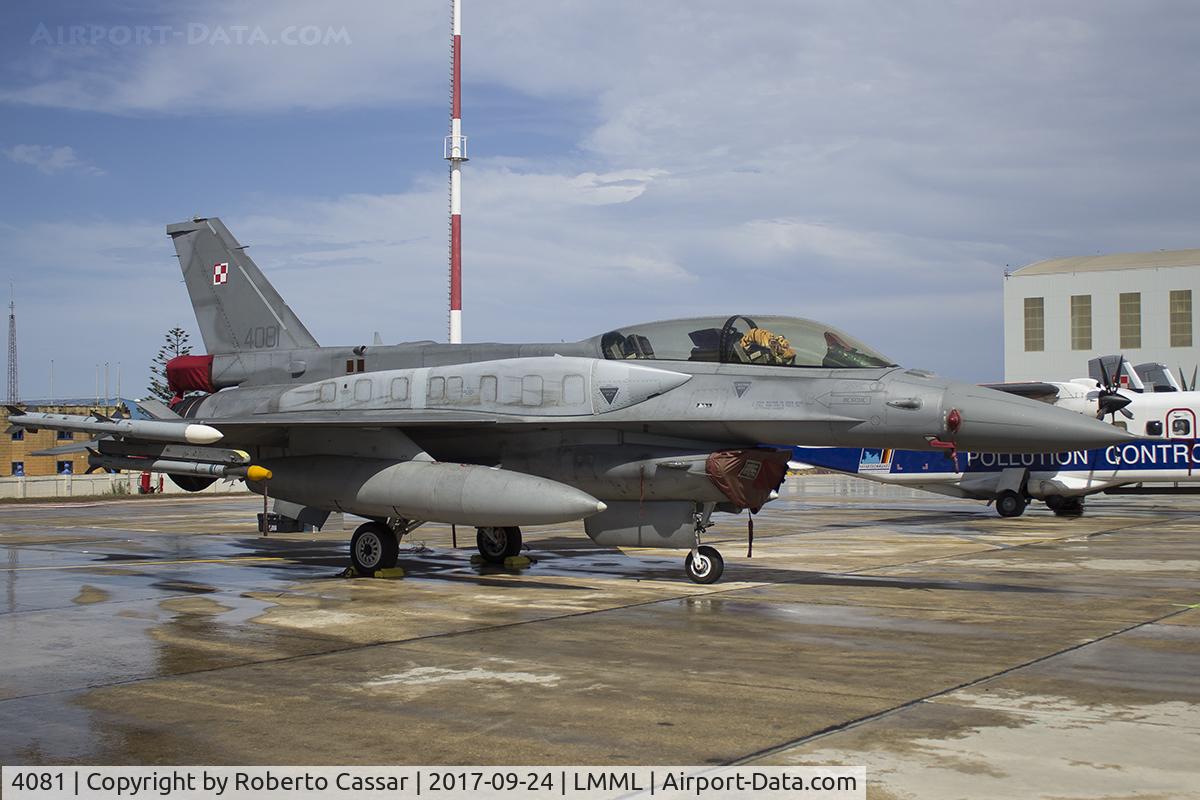 4081, 2003 Lockheed Martin F-16D Fighting Falcon C/N JD-6, Malta International Airshow 2017